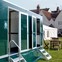 topflush luxury toilet hire in West Sussex